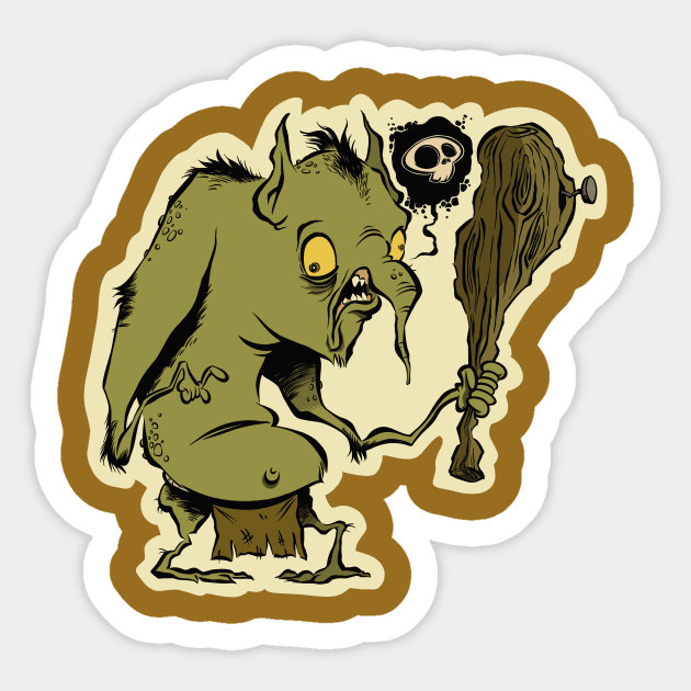 Goblin #2 Sticker by westinchurch